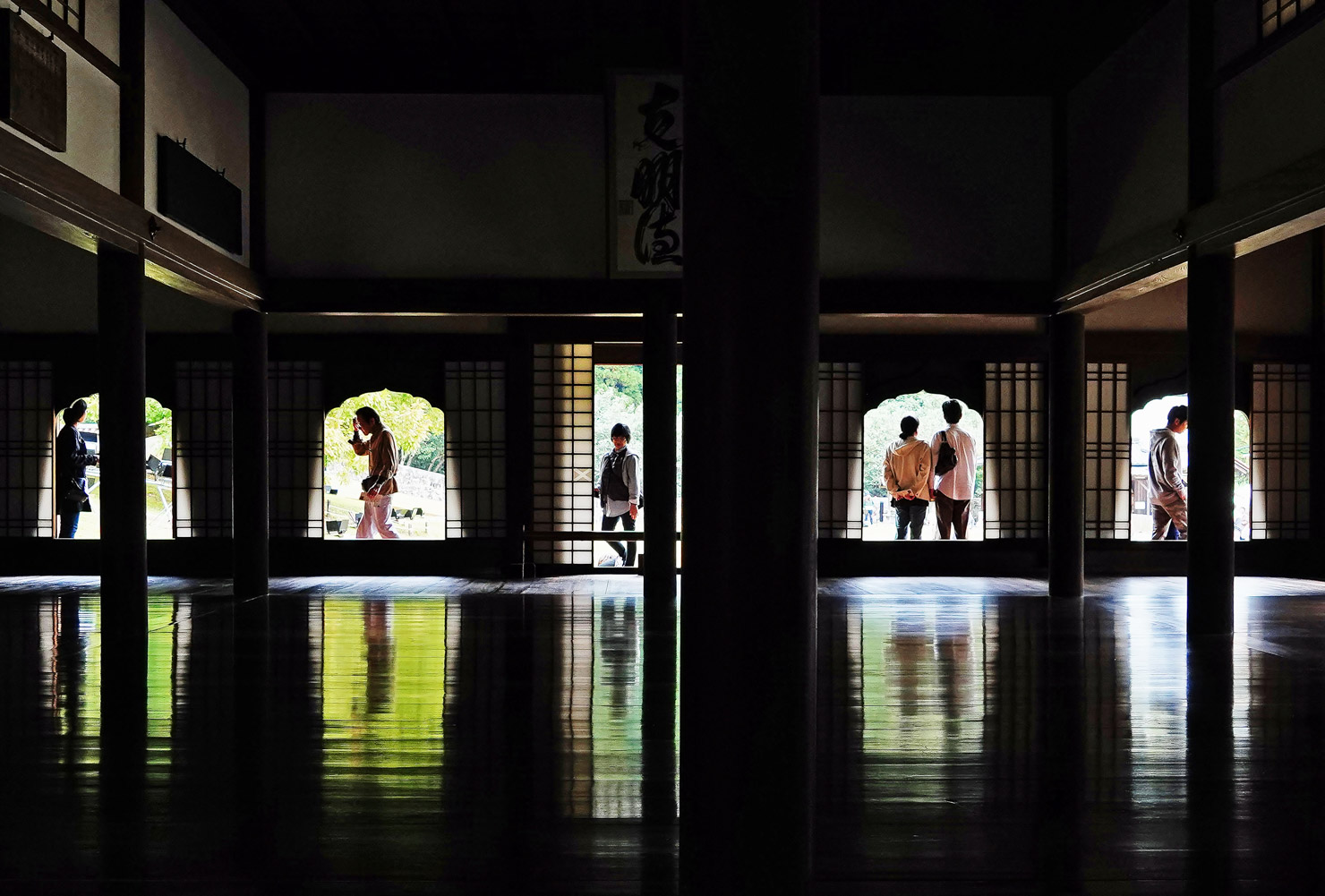 入賞　田中雅之さんの作品「花頭窓から射す光」